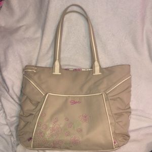 OGIO beige laptop bag